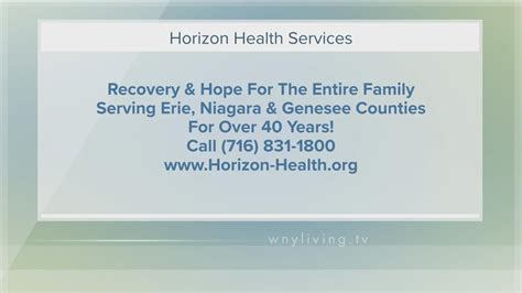 October 29 - Horizon Health Services | wgrz.com