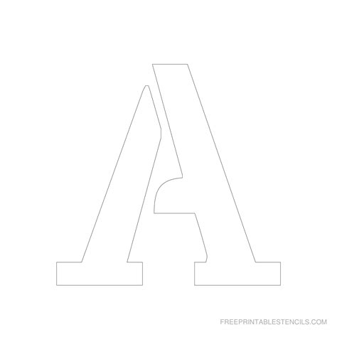 Printable Block Letters A Z