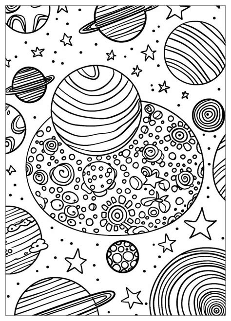 Planets Coloring Pages 的图像结果