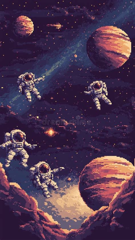 Space Pixel Art 的图像结果
