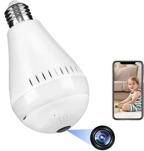 Buy DDLC Full HD Picture Bulb Home Security Camera 1080p AI Powered ...