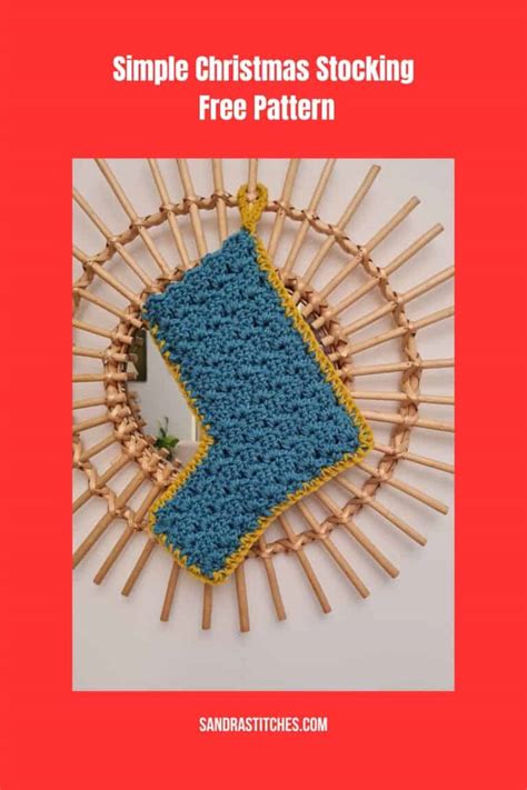 Image result for Basic Christmas Stocking Crochet Pattern