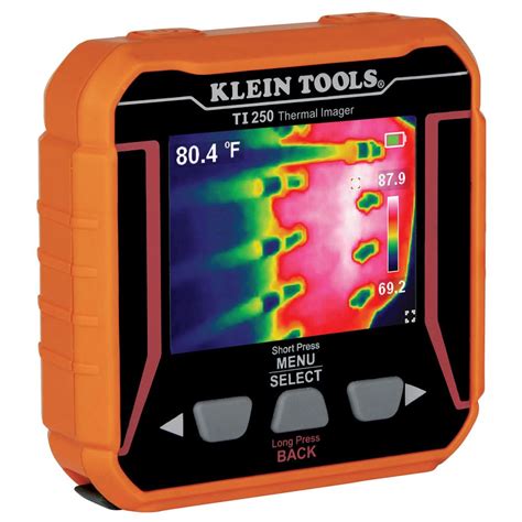 Klein Tools TI250 Rechargeable Thermal Imaging Camera, Camera Displays ...