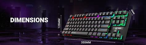 Amazon.in: Buy Ant Esports Gaming Keyboard MK1000 TKL Mechanical ...