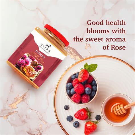 Rose Infused Honey – Deera