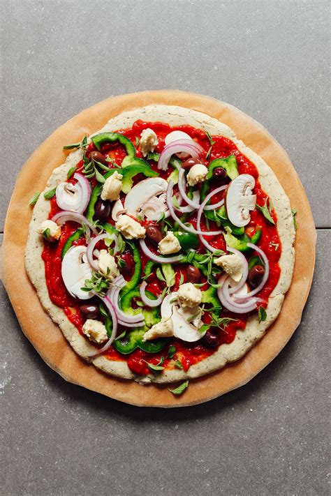 Vegan Gluten-Free Pizza Crust | Minimalist Baker Recipes