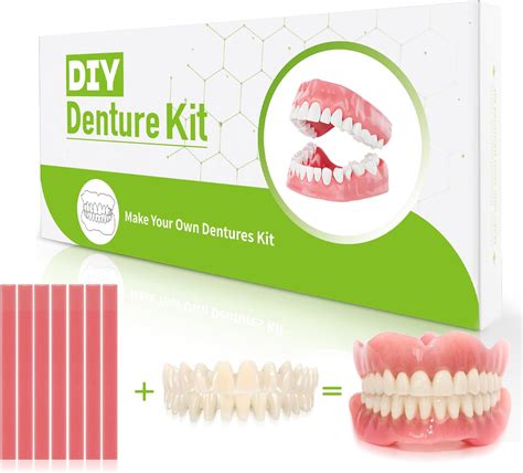 Amazon.com: Denture Fake Teeth - Do it Yourself Full or Part Top and ...