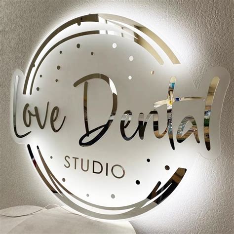 Custom Backlit Acrylic Sign LED Backlit Plexiglass and Perspex Signage ...