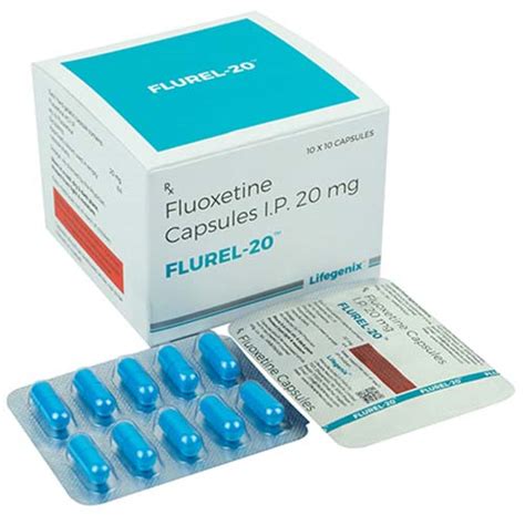 FLUREL-20- Fluoxetine Hcl 20mg Capsules | Manufacture | Supplier