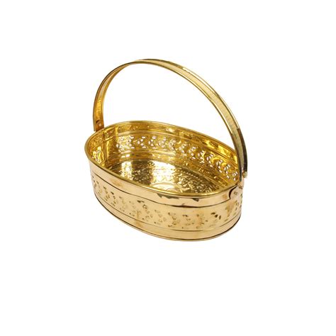 BRASS FLOOWER BASKET – Ragaarts