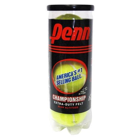 Buy Penn Championship Extra Duty High-Altitude Tennis Ball Can 3 Balls ...