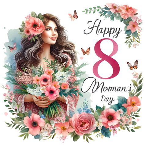 9international Women's Day PNG Bundle - Women's Day 2025, 8th March ...