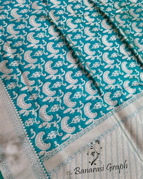 C Green Pure Katan Handloom Silk - All Over Jaal Work Banarasi Saree ...