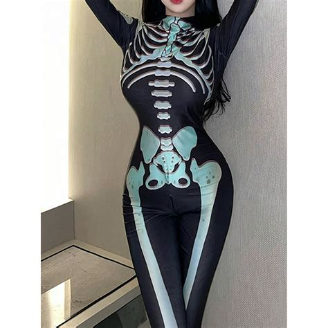 Sexy Role Play Costume Lingerie With Spiderweb Print, Zipper Closure, Open Crotch And Easy Pull ...