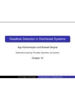 Image result for Distributed Deadlock Detection Algorithms in Distributed Systems