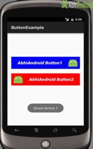 Image result for Button Click Option Android