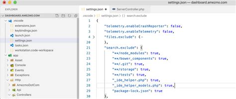 Image result for Setting JSON Phpvscode