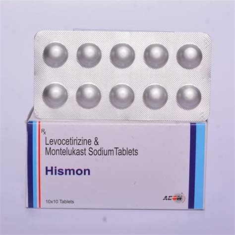Hismon - LEVOCETRIZINE 5mg, MONTELUKAST 10mg - Aeon Remedies