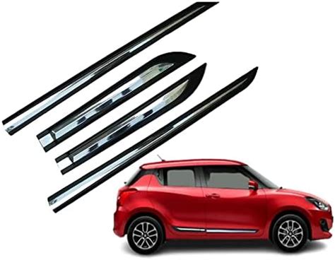 Auto E-Shopping Car Door Side Beading Moulding Silver Black Colour ...