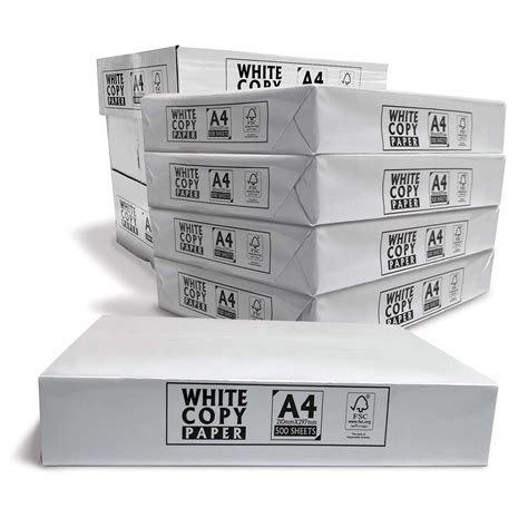 A4 White Copier Paper - 75gsm - Stock Supplies Ltd