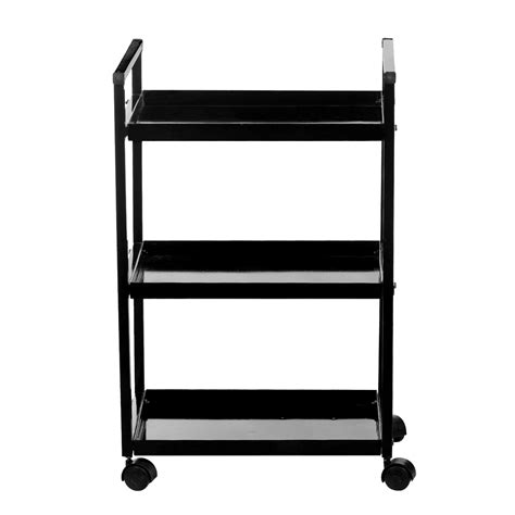 Metalkcraft kitchen storage trolley with wheels | kitchen shelf ...