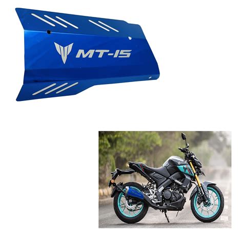 SRPHERE Yamha MT-15 Exhaust Cover Silencer Protector Heavy Bike Exhaust ...