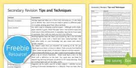 Image result for Revision Methods