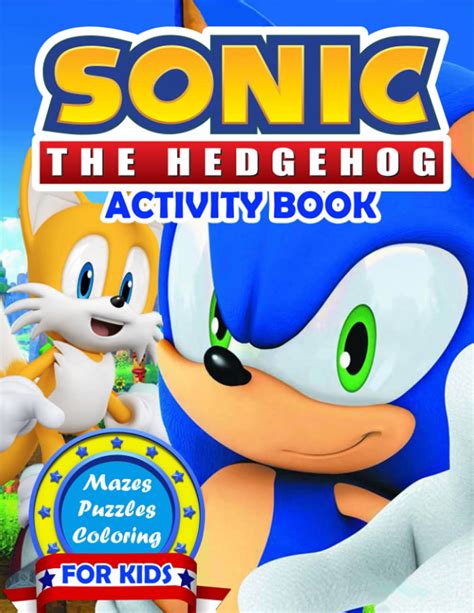 Buy Sónic the Hedgehog Activity Book for Kids: Sónic the Hedgehog Fun ...