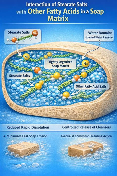 Stearic Acid: Functional Role in Soap, Cleansers and Cosmetic Formulations