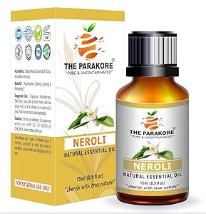 The Parakore Neroli Essential Oil For Skin Care, Hair Care, Massage ...