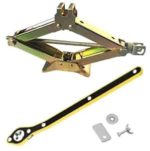 FOLX FOX006 Manual Scissor car Jack for All Car with Labor Saving ...