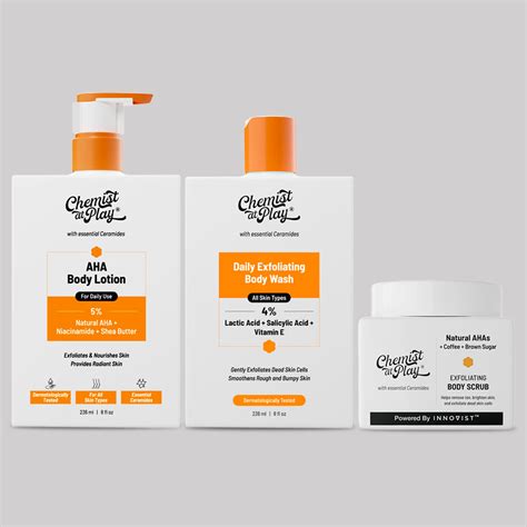 Buy Exfoliating Bodywash & refreshing Underarm Roll On Duo | Innovist