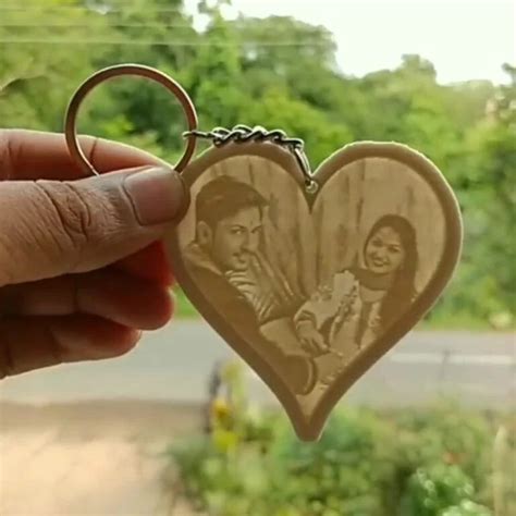 3D Heart Shape Keychain – Prince3D.in