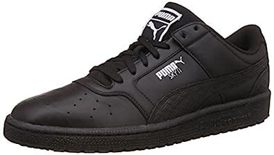 Buy Puma Men's Sky II Lo B&W Puma Black Leather Sneakers - 9 UK/India ...