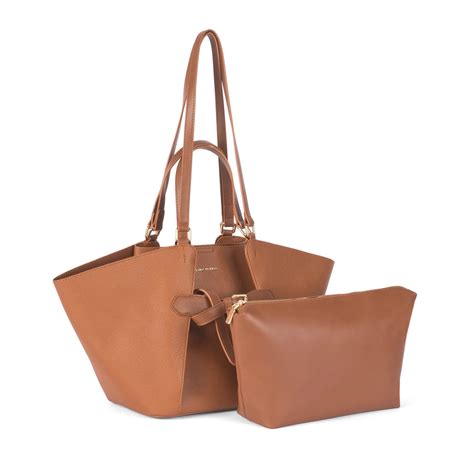 Buy Ella Poise Brown Tote Bag | Lino Perros
