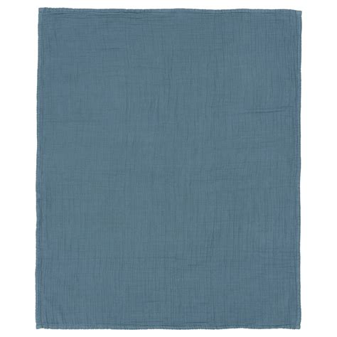 GULDVÄVARE blanket, blue/white dotted, 80x100 cm (311/2x393/8") - IKEA