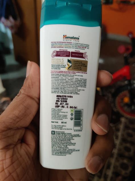 Buy Himalaya Anti-Hair Fall Bhringaraja Shampoo, Reduces Hair Fall ...