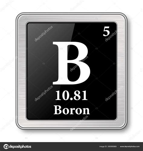 Boron Symbol Periodic Table