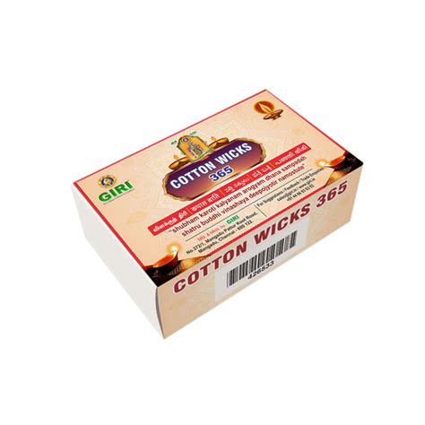 Giri - Cotton Wicks | Vilakku Thiri | Oil Lamp Wicks — Giri Trading ...