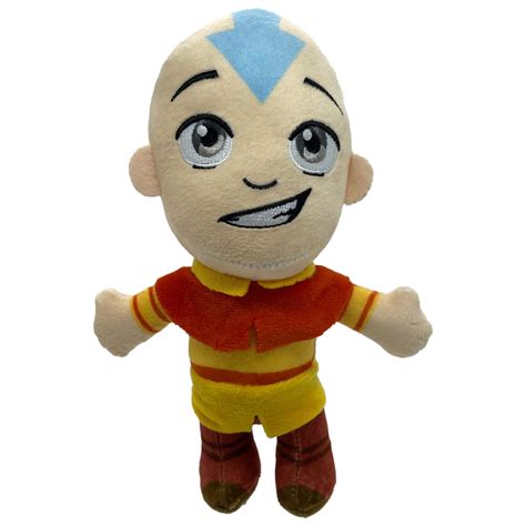 Buy JINX Avatar: The Last Airbender Aang Small Plush Toy, 7.5-in ...