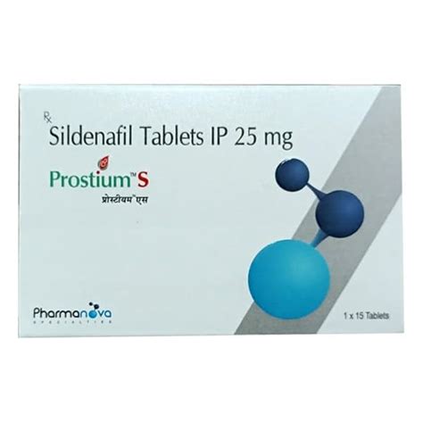 Buy Prostium S 25mg - Strip of 15 s Online at desertcartINDIA