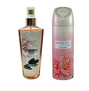 Buy Armaf Momento Fleur Deodorant Body Spray 200ml, & Momento Fleur ...