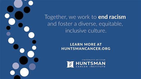 Our Commitment to End Racism | Huntsman Cancer Institute | University ...