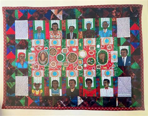 Faith Ringgold’s DINNER at AUNT CONNIE’S HOUSE