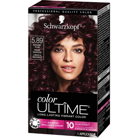 Schwarzkopf Color Ultime Permanent Hair Color 5.89 Radiant Plum - Vivid ...