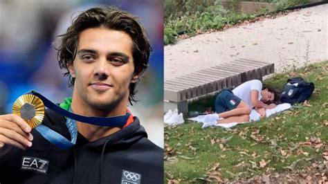 SHOCKING! Paris 2024 Gold Medallist Sleeps In Park After Complaints Of ...