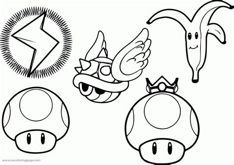 All Mario Characters Coloring Pages - Coloring Home