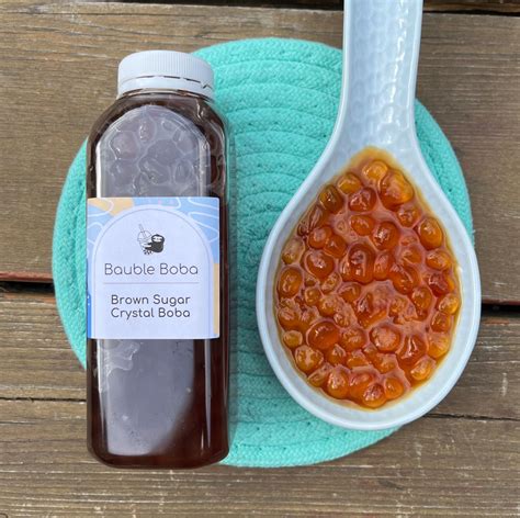 Brown Sugar Crystal Boba – Bauble Boba