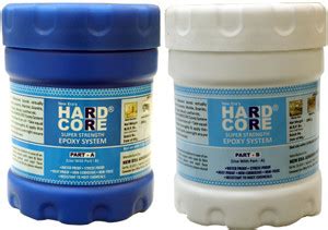 hardcore Resin & Hardner Epoxy Adhesive System Super Strength Adhesive ...