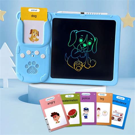 LCD Tablet + English Speaking Educational Cards – Viaana Kids Store